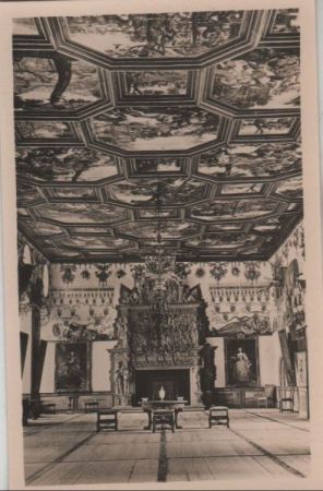 Weikersheim - Schloss, Rittersaal - ca. 1950 Weikersheim - Schloss, Rittersaal - ca. 1950