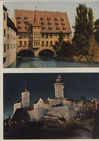 Nürnberg - Spital und Burg - 1962 Nürnberg - Spital und Burg - 1962