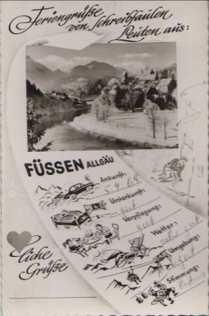 Füssen - für Schreibfaule - 1969 Füssen - für Schreibfaule - 1969