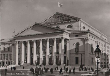 München - Nationaltheater - ca. 1960 München - Nationaltheater - ca. 1960