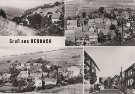 Masserberg-Heubach - mit 4 Bildern - 1976 Masserberg-Heubach - mit 4 Bildern - 1976