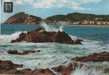 Spanien - Tossa de Mar - Vista parcial - 1970 Spanien - Tossa de Mar - Vista parcial - 1970