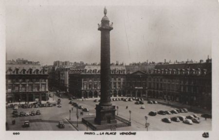 Frankreich - Paris - La Place vendome - ca. 1960 Frankreich - Paris - La Place vendome - ca. 1960