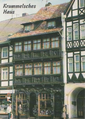 Wernigerode - Krummelsches Haus - 1991 Wernigerode - Krummelsches Haus - 1991