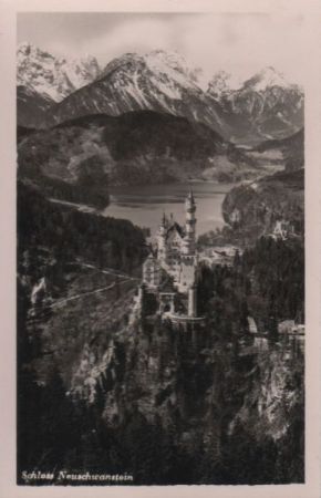 Schwangau Neuschwanstein - ca. 1955 Schwangau Neuschwanstein - ca. 1955