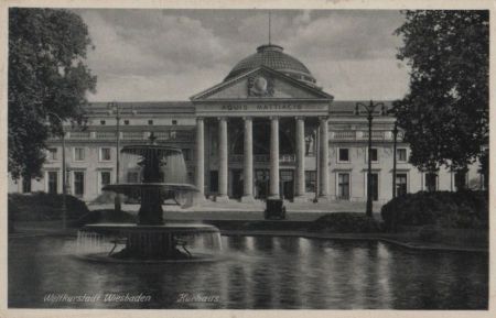 Wiesbaden - Kurhaus - ca. 1955 Wiesbaden - Kurhaus - ca. 1955