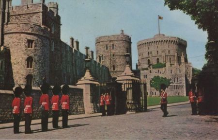 Großbritannien - Windsor - Castle, Changing the Guard - 1965 Großbritannien - Windsor - Castle, Changing the Guard - 1965