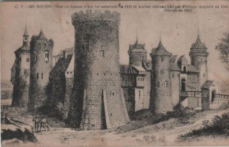 Frankreich - Rouen - Tour ou Jeanne de Arc - ca. 1930 Frankreich - Rouen - Tour ou Jeanne de Arc - ca. 1930