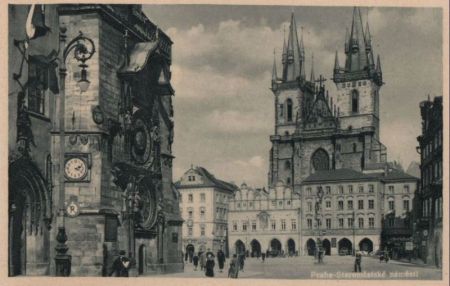 Tschechien - Prag - Praha - Staromestske namesti - ca. 1955 Tschechien - Prag - Praha - Staromestske namesti - ca. 1955