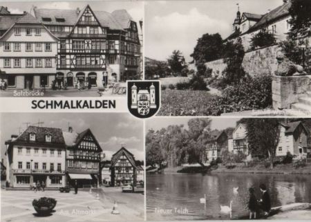 Schmalkalden - u.a. Neuer Teich - 1977 Schmalkalden - u.a. Neuer Teich - 1977