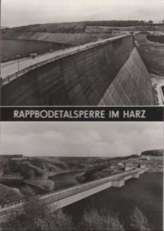 Rappbodetalsperre - 2 Teilbilder - 1978 Rappbodetalsperre - 2 Teilbilder - 1978