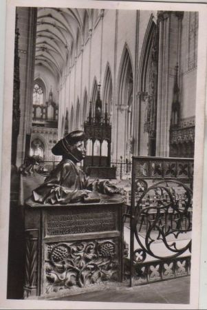 Ulm - Münster, vom Chor ins Mittelschiff - ca. 1955 Ulm - Münster, vom Chor ins Mittelschiff - ca. 1955