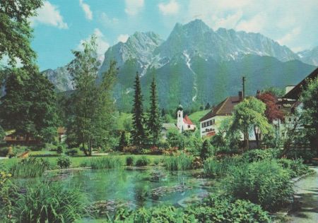 Grainau - Kurgarten - ca. 1985 Grainau - Kurgarten - ca. 1985