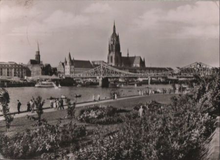 Frankfurt Main - Mainpartie - 1959 Frankfurt Main - Mainpartie - 1959