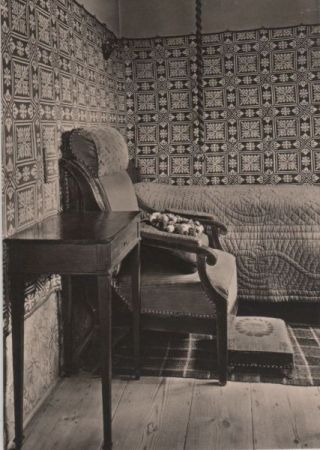 Weimar - Goethehaus am Frauenplan, Schlafzimmer - 1970 Weimar - Goethehaus am Frauenplan, Schlafzimmer - 1970