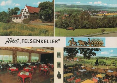 Lauenau - Hotel Felsenkeller - ca. 1980 Lauenau - Hotel Felsenkeller - ca. 1980