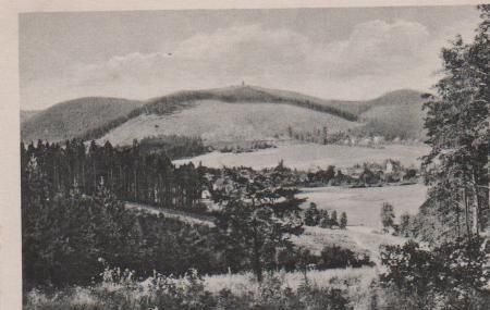 Tabarz - mit Gr. Inselsberg - 1957 Tabarz - mit Gr. Inselsberg - 1957