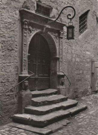 Rothenburg - Altes Rathausportal - 1959 Rothenburg - Altes Rathausportal - 1959