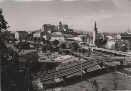 Ungarn - Budapest - Budai latkep - 1970 Ungarn - Budapest - Budai latkep - 1970