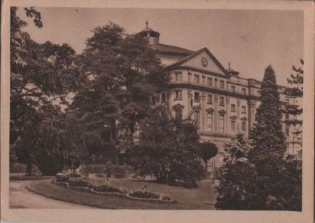 Frankreich - Mulhouse - Square Steinbach et Theatre - ca. 1950 Frankreich - Mulhouse - Square Steinbach et Theatre - ca. 1950