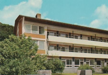 Bad Ditzenbach - Haus Hiltenburg und St. Raphael - 1985 Bad Ditzenbach - Haus Hiltenburg und St. Raphael - 1985
