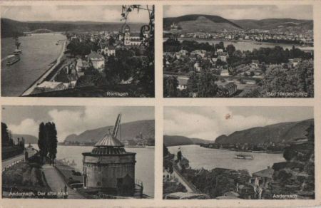 Rhein - u.a. Remagen - ca. 1955 Rhein - u.a. Remagen - ca. 1955