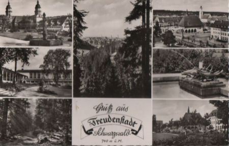 Freudenstadt - mit 7 Bildern - 1971 Freudenstadt - mit 7 Bildern - 1971