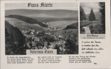 Altenau - mit 2 Bildern - ca. 1960 Altenau - mit 2 Bildern - ca. 1960