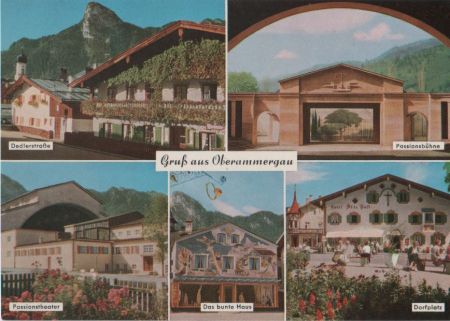 Oberammergau - Ortsansichten, Nr. 108 - ca. 1970 Oberammergau - Ortsansichten, Nr. 108 - ca. 1970
