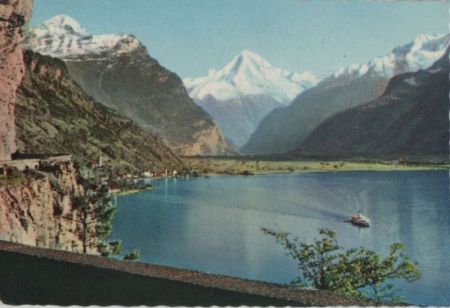 Axenstraße - Schweiz - Blick auf Flüelen Axenstraße - Schweiz - Blick auf Flüelen
