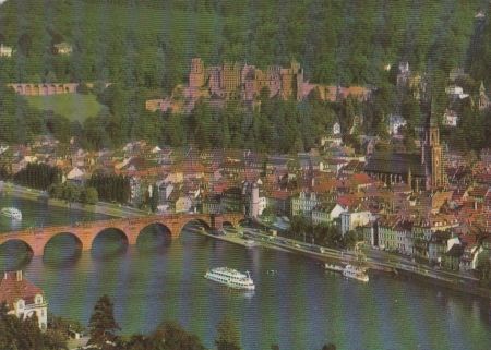 Heidelberg (Neckar) - Blick aufs Schloss - ca. 1975 Heidelberg (Neckar) - Blick aufs Schloss - ca. 1975