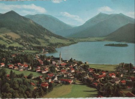 Schliersee - mit Jägerkamp - 1959 Schliersee - mit Jägerkamp - 1959