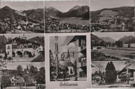 Schliersee - u.a. Weinbergkapelle - ca. 1955 Schliersee - u.a. Weinbergkapelle - ca. 1955