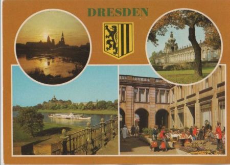 Dresden - u.a. Weiße Gasse - ca. 1985 Dresden - u.a. Weiße Gasse - ca. 1985