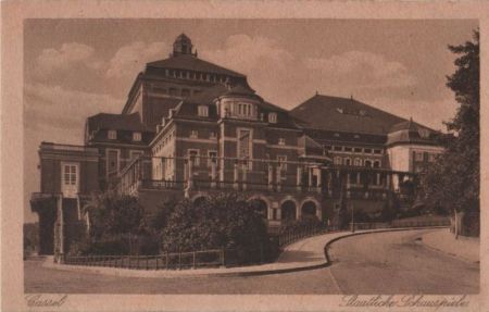 Cassel - Kassel - Staatliche Schauspiele - 1922 Cassel - Kassel - Staatliche Schauspiele - 1922
