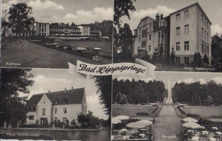Bad Lippspringe - u.a. Kurhaus - 1959 Bad Lippspringe - u.a. Kurhaus - 1959