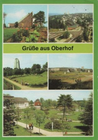 Oberhof - u.a. Kurpark - 1986 Oberhof - u.a. Kurpark - 1986