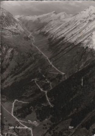 Österreich - Sölkpass - Luftbild - 1957 Österreich - Sölkpass - Luftbild - 1957