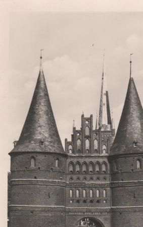 Lübeck - Holstentor - ca. 1955 Lübeck - Holstentor - ca. 1955