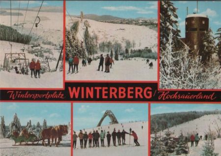 Winterberg - mit 6 Bildern - 1973 Winterberg - mit 6 Bildern - 1973