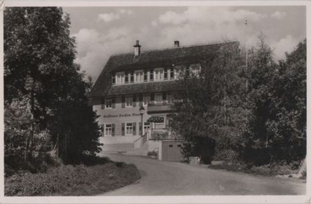 Dornstetten - Pension Blume - ca. 1955 Dornstetten - Pension Blume - ca. 1955