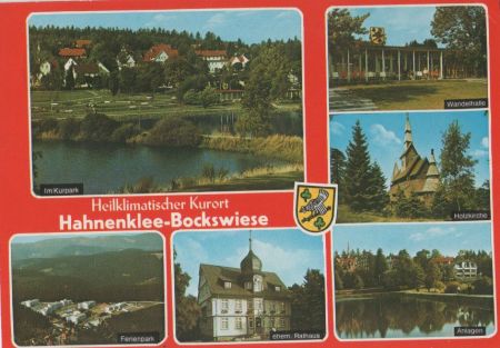 Goslar - Hahnenklee-Bockswiese u.a. Rathaus - 1991 Goslar - Hahnenklee-Bockswiese u.a. Rathaus - 1991