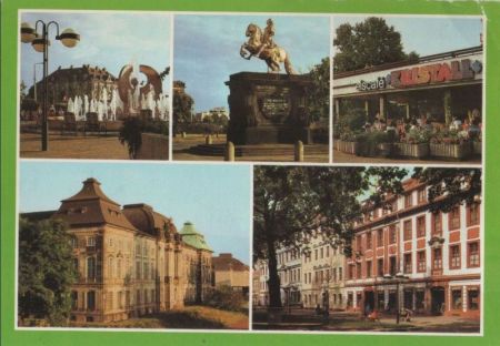 Dresden - u.a. Neustädter Markt - 1989 Dresden - u.a. Neustädter Markt - 1989