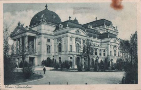 Österreich - Graz - Opernhaus - 1932 Österreich - Graz - Opernhaus - 1932