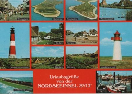 Sylt - u.a. Westerland - ca. 1985 Sylt - u.a. Westerland - ca. 1985