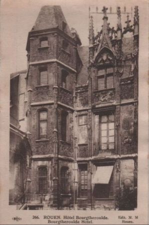 Frankreich - Rouen - Hotel Bourgtheroulde - 1936 Frankreich - Rouen - Hotel Bourgtheroulde - 1936
