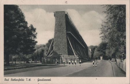 Bad Rothenfelde - Gradierwerk - 1952 Bad Rothenfelde - Gradierwerk - 1952