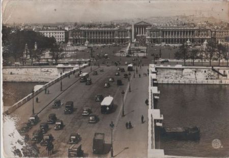 Frankreich - Paris - Le Place de la Concorde - 1941 Frankreich - Paris - Le Place de la Concorde - 1941