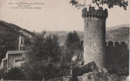 Frankreich - Luceram - La Vierlle Tour Feodale - 1918 Frankreich - Luceram - La Vierlle Tour Feodale - 1918