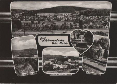 Lobenstein - 5 Teilbilder - 1968 Lobenstein - 5 Teilbilder - 1968